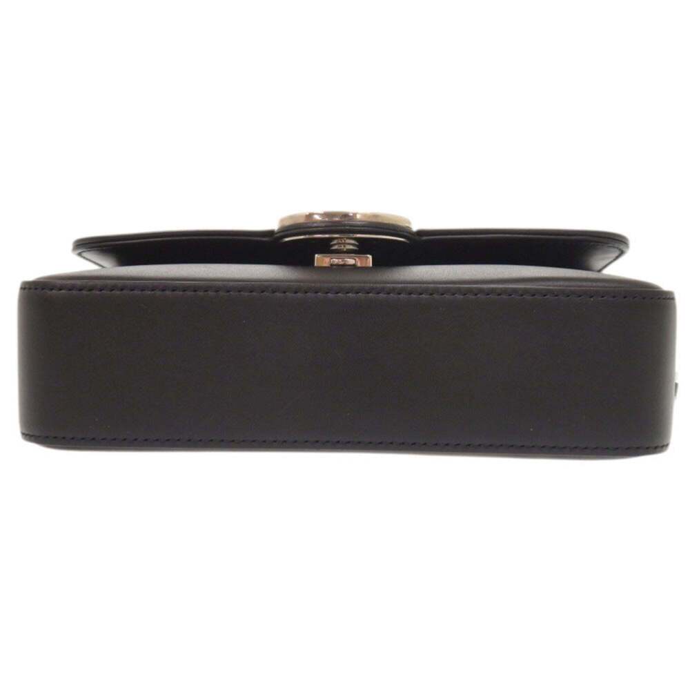 GUCCI Black Leather Shoulder Bag - Picture 3 of 10